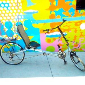 Burley Koosah Recumbent Economy Bike Grey